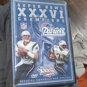 Nfl new England superbowl dvd